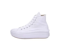 Converse Womens Chuck Taylor All Star Move High Top Sneaker - White -Skechers Store US 01 400794 03