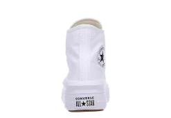 Converse Womens Chuck Taylor All Star Move High Top Sneaker - White -Skechers Store US 01 400794 04