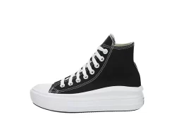 Converse Womens Chuck Taylor All Star Move High Top Sneaker - Black -Skechers Store US 01 400795 03