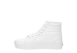 Vans Womens Filmore High Top Platform Sneaker - White -Skechers Store US 01 400983 03