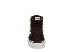 Vans Womens Filmore High Top Platform Sneaker - Brown 11 Vans Womens Filmore High Top Platform Sneaker - Brown -Skechers Store US 01 401274 02