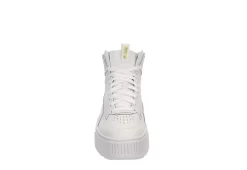 Puma Womens Karmen Rebelle Mid Sneaker - White -Skechers Store US 01 401295 02