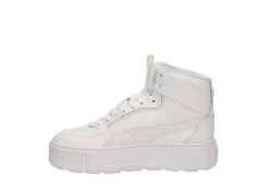 Puma Womens Karmen Rebelle Mid Sneaker - White -Skechers Store US 01 401295 03