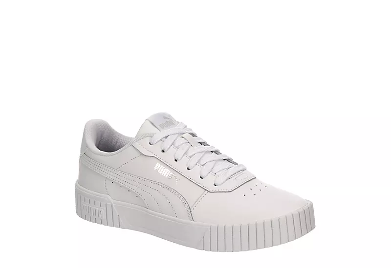 Puma Womens Carina 2.0 Sneaker - White 3 Puma Womens Carina 2.0 Sneaker - White