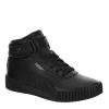 Puma Womens Carina 2.0 Mid Sneaker - Black -Skechers Store US 01 401304 00