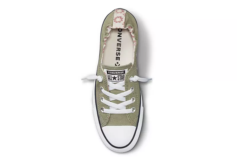 Converse Womens Chuck Taylor All Star Shoreline Sneaker - Olive 7 Converse Womens Chuck Taylor All Star Shoreline Sneaker - Olive - Image 5