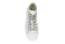 Converse Womens Chuck Taylor All Star Move High Top Sneaker - Bone -Skechers Store US 01 401340 05