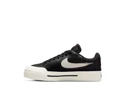 Nike Womens Court Legacy Lift Sneaker - Black 11 Nike Womens Court Legacy Lift Sneaker - Black -Skechers Store US 01 401379 02