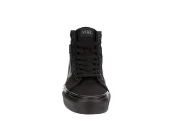 Vans Womens Filmore High Top Platform Sneaker - Black -Skechers Store US 01 401394 02