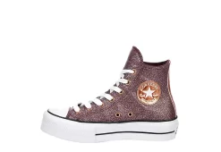 Converse Womens Chuck Taylor All Star High Top Platform Sneaker - Burgundy -Skechers Store US 01 401475 03