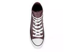 Converse Womens Chuck Taylor All Star High Top Platform Sneaker - Burgundy -Skechers Store US 01 401475 05