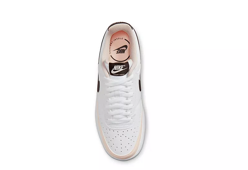 Nike Womens Court Vision Low Next Nature Sneaker - White 7 Nike Womens Court Vision Low Next Nature Sneaker - White - Image 5