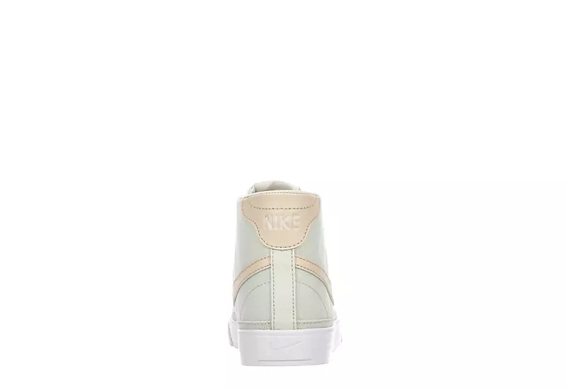 Nike Womens Court Legacy Mid Sneaker - Bone 7 Nike Womens Court Legacy Mid Sneaker - Bone - Image 5