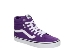 Vans Womens Filmore High Top Sneaker - Purple