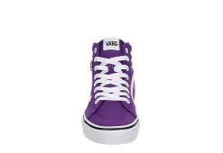 Vans Womens Filmore High Top Sneaker - Purple 11 Vans Womens Filmore High Top Sneaker - Purple -Skechers Store US 01 401520 02