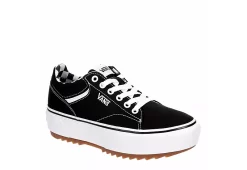 Vans Womens Seldan Platform Sneaker - Black