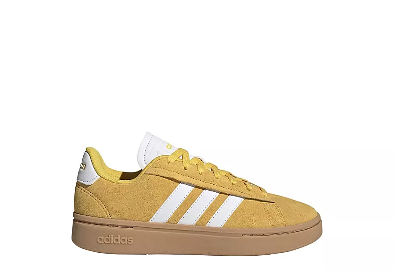 Adidas Womens Grand Court Alpha Sneaker - Gold 4 Adidas Womens Grand Court Alpha Sneaker - Gold - Image 2