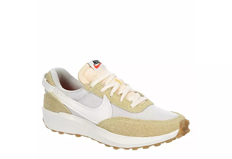 Nike Womens Waffle Debut Sneaker - Bone