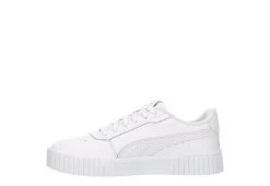 Puma Womens Carina 2.0 Charm Sneaker - White -Skechers Store US 01 401669 03