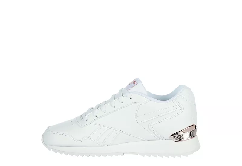 Reebok Womens Glide Ripple Clip Sneaker - White 6 Reebok Womens Glide Ripple Clip Sneaker - White - Image 4