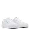 Reebok Womens Court Advance Bold Sneaker - White -Skechers Store US 01 401686 00