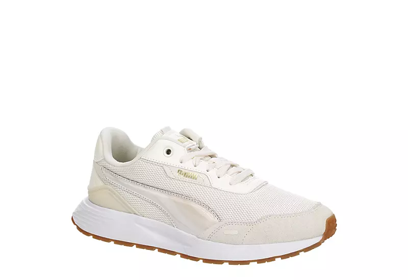 Puma Womens Runtamed Plus Marble Sneaker - Off White 3 Puma Womens Runtamed Plus Marble Sneaker - Off White