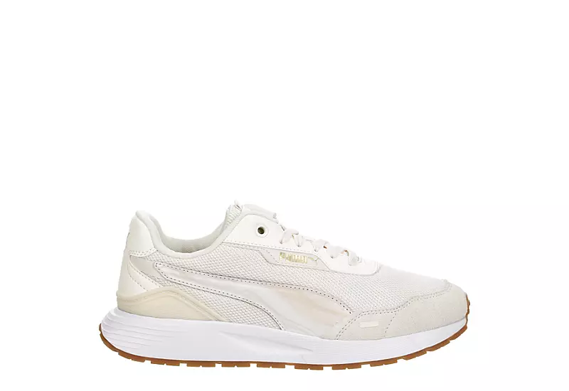 Puma Womens Runtamed Plus Marble Sneaker - Off White 4 Puma Womens Runtamed Plus Marble Sneaker - Off White - Image 2