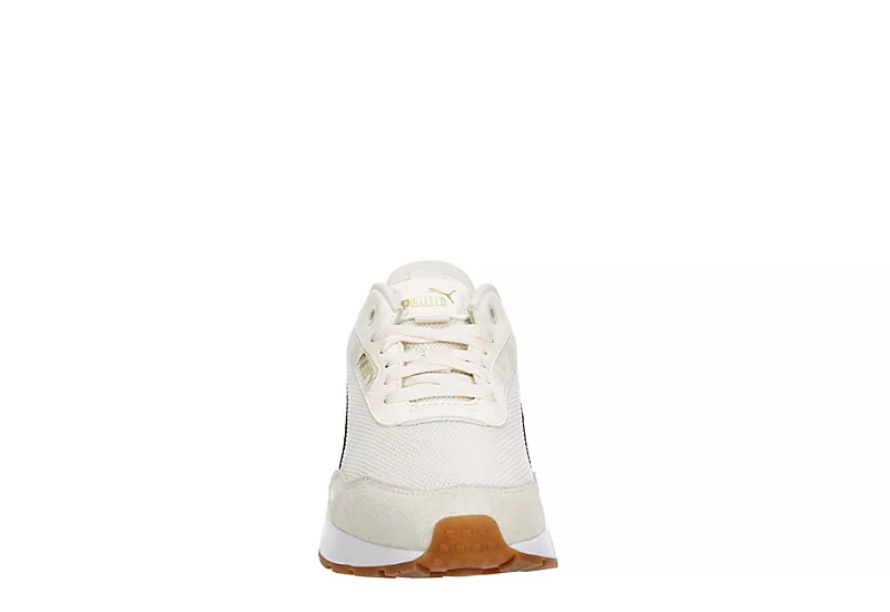 Puma Womens Runtamed Plus Marble Sneaker - Off White 5 Puma Womens Runtamed Plus Marble Sneaker - Off White - Image 3