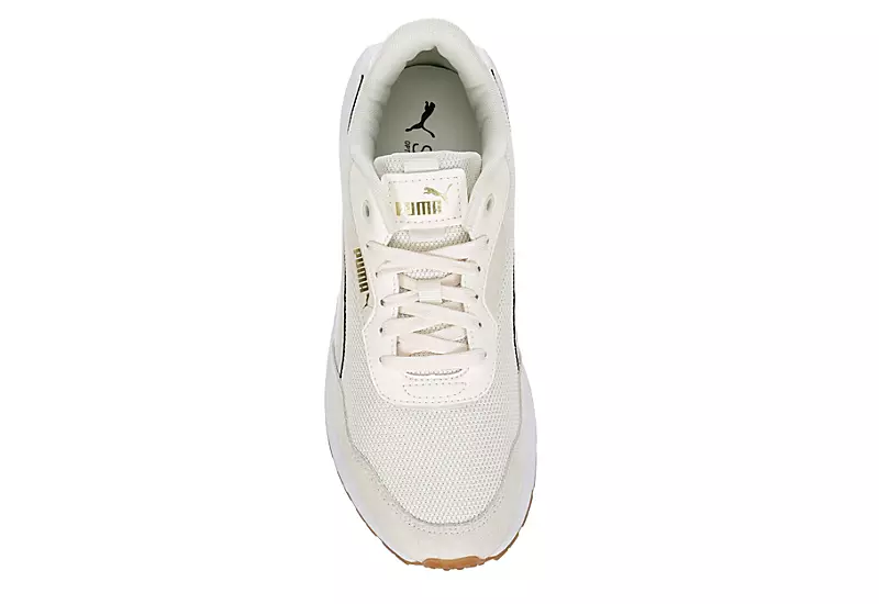 Puma Womens Runtamed Plus Marble Sneaker - Off White 8 Puma Womens Runtamed Plus Marble Sneaker - Off White - Image 6