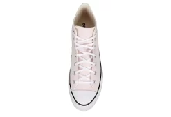 Converse Womens Chuck Taylor All Star High Top Platform Sneaker - Pale Pink -Skechers Store US 01 401713 05