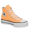 Converse Womens Chuck Taylor All Star High Top Platform Sneaker - Orange -Skechers Store US 01 401714 00