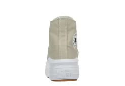 Converse Womens Chuck Taylor All Star Move High Top Sneaker - Stone 13 Converse Womens Chuck Taylor All Star Move High Top Sneaker - Stone -Skechers Store US 01 401715 04