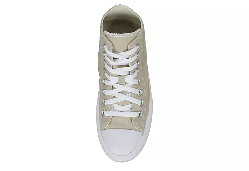 Converse Womens Chuck Taylor All Star Move High Top Sneaker - Stone 8 Converse Womens Chuck Taylor All Star Move High Top Sneaker - Stone - Image 6