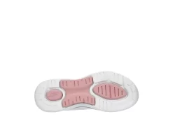 Skechers Womens Arch Fit Lace Up Sneaker - White -Skechers Store US 01 401756 06