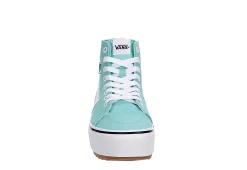 Vans Womens Filmore High Top Tapered Platform Sneaker - Aqua 11 Vans Womens Filmore High Top Tapered Platform Sneaker - Aqua -Skechers Store US 01 401766 02