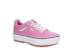 Vans Womens Seldan Platform Sneaker - Pink