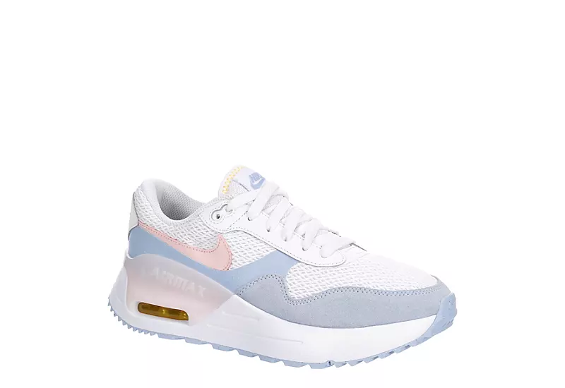Nike Womens Air Max Systm Sneaker - White 3 Nike Womens Air Max Systm Sneaker - White