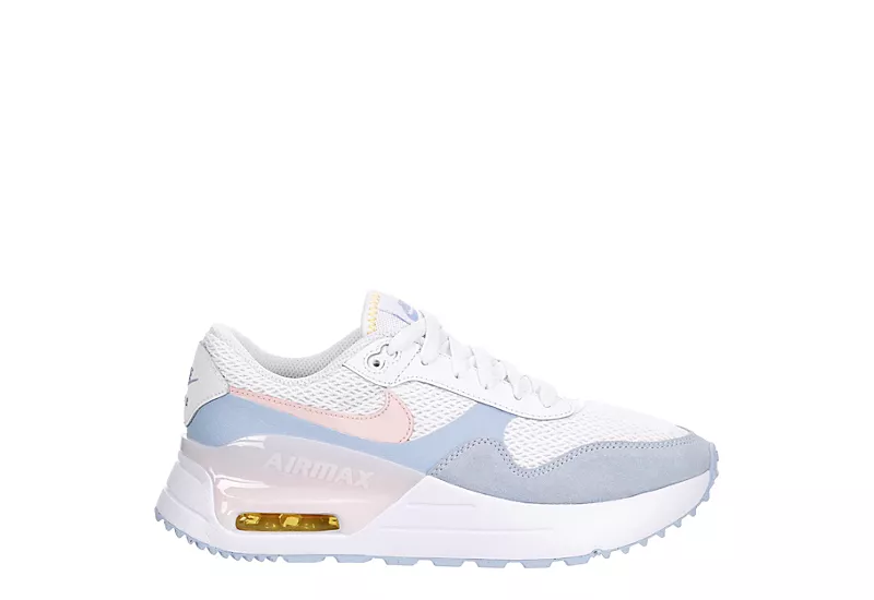 Nike Womens Air Max Systm Sneaker - White 4 Nike Womens Air Max Systm Sneaker - White - Image 2