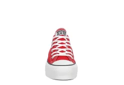 Converse Womens Chuck Taylor All Star Low Top Lift Sneaker - Red -Skechers Store US 01 401831 02