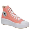 Converse Womens Chuck Taylor All Star Move High Top Sneaker - Pink -Skechers Store US 01 401832 00