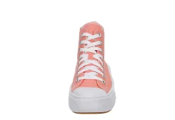 Converse Womens Chuck Taylor All Star Move High Top Sneaker - Pink 11 Converse Womens Chuck Taylor All Star Move High Top Sneaker - Pink -Skechers Store US 01 401832 02