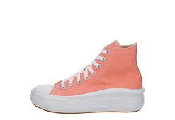 Converse Womens Chuck Taylor All Star Move High Top Sneaker - Pink 12 Converse Womens Chuck Taylor All Star Move High Top Sneaker - Pink -Skechers Store US 01 401832 03