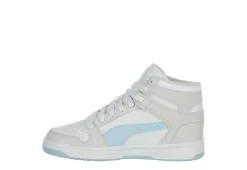 Puma Womens Rebound Lay Up Sneaker - White -Skechers Store US 01 401839 03
