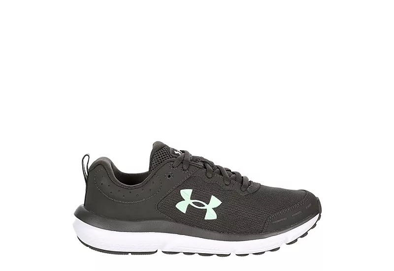 Under Armour Womens Charged Assert 10 Running Shoe - Dark Grey 4 Under Armour Womens Charged Assert 10 Running Shoe - Dark Grey - Image 2