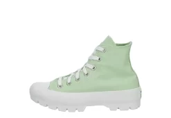 Converse Womens Chuck Taylor All Star Lugged High Top Sneaker - Green -Skechers Store US 01 401854 03