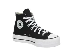 Converse Womens Chuck Taylor All Star High Top Platform Sneaker - Black