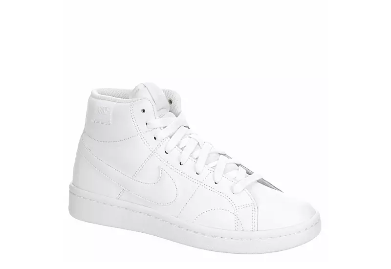 Nike Womens Court Royale 2 Mid Sneaker - White 3 Nike Womens Court Royale 2 Mid Sneaker - White